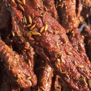 【内蒙古特产】正宗内蒙古孜然味牛肉干 草原风味美味休闲零食独立小包装500g