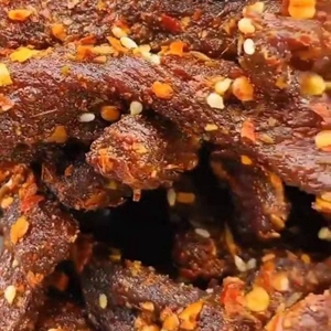 【内蒙古特产】正宗内蒙古香辣味牛肉干 草原风味美味休闲零食独立小包装500g